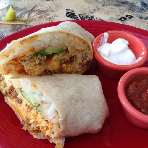 Mini Burrito.